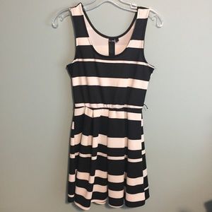 Black and white dress